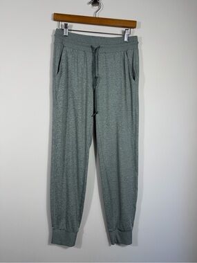 Athleta Uptempo Jogger Green Heather Soft Stretch Pants Size S